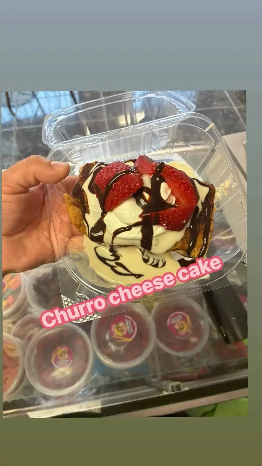 Churro cheesecake